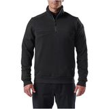 5.11 Taktik Erkek İş Gömlek 1/4 Fermuar 2.0, Pamuk Polyester Çeyrek Fermuar, Stil 72534, Siyah, XXL
