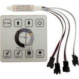 5-24 Volt Tek Renk Pixel Şerit LED Kontrol Duvar Tipi 4 Çıkışlı WS2811