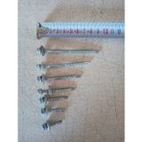 5.5X25 Trapez Çatı Vidası-(50 Adet)-(8 MM Somun-6 Gen Başlı)