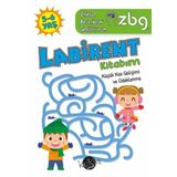5 - 6 Yaş Labirent Kitabım - Küçük Kas Gelişimi ve Odaklanma - ZBG Zihinsel Becerilerimi Geliştiriyo