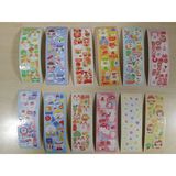 5 Adet 12 Cm X 4 Cm Çıkartma Lazer Sticker Seti Defter Telefon Süsü