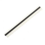 5 Adet 1x40 Pin Erkek Header Tek Sıra 2.54mm 180 Derece Kırılabilir Bölünebilir Konnektör Soket