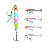 5 Adet 22Gr Jig Set- Levrek, Palamut, Lüfer, Çinekop, Turna Için En Iyi Jig Yemi
