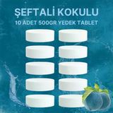 5 Adet 2X500 gr Nem Alıcı Rutubet ve Küf Önleyici Yedek Tablet Şeftali