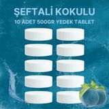 5 Adet 2X500gr - Şeftali - Nem Alıcı Rutubet Giderici Yedek Tablet