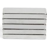 5 Adet 30Mm X 10Mm X 5Mm Köşeli Süper Güçlü Neodyum Mıknatıs