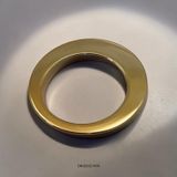 5 ADET 32 Halka Altın Dolap Kulpu – 32 mm İki Vida Arası Ağır Metal Dekoratif Halka Kulp