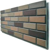 5 Adet (3M2) X Dct-509 Tuğla Strafor Dış Cephe Duvar Paneli