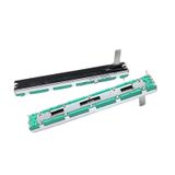 5 adet 75mm Düz Slayt Potansiyometre faders A103 A10K Çift Kanal Kolu Uzunluğu 15mm karartma Tuning faders