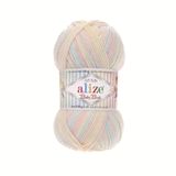 5 Adet Alize Baby Best Batik El Örgü İpi (6655)