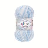 5 Adet Alize Baby Best Batik El Örgü İpi (6669)