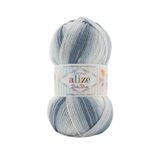 5 Adet Alize Baby Best Batik El Örgü İpi (7542)