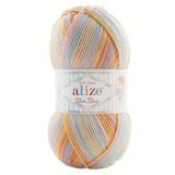 5 Adet Alize Baby Best Batik El Örgü İpi (7931)