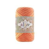 5 Adet Alize Bella Batik 100 Örgü İpi (7687) | %100 Pamuk