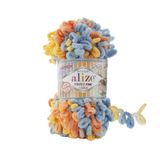 5 Adet Alize Puffy Fine Color El Örgü İpliği (6314)