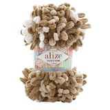 5 Adet Alize Puffy Fine Color El Örgü İpliği (8054)