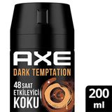 5 Adet Axe Dark Temptation Erkek Deodorant Sprey 200 Ml