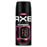 5 Adet Axe Number 10 Erkek Sprey Deodorant Limited Edition 150 Ml