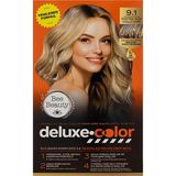 5 Adet Bee Beauty Deluxe Color Kit Saç Boyası 9.1 Ekstra Açık Küllü Sarı
