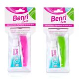 5 Adet Benri Dent Diş Macunu & Diş Fırçası Seyahat Seti (Asortili)