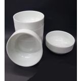 5 Adet Beyaz Melamin Çorba Kasesi 12x5cm Derin Tas Hesaplı Yoğurt Hoşaf Sütlaç Aşure Kabı Kaliteli