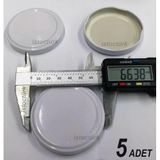 5 adet Cam Konserve Büyük Boy 102mm Kavanoz Kapağı 10cm Kavanoz