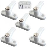 5 Adet Celik Pvc Kapi Pencere Emniyet Kilidi Pimapen Dugmeli Kilit Bebek Cocuk Guvenlik Kilit
