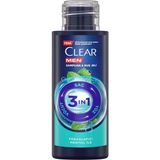 5 Adet Clear Men Şampuan 3 In 1 Mentol 90 ml