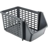 5 Adet Çok Amaçlı Katlı Geçmeli Organizer, Pratik Dolap Içi Lavabo Altı Evye-Tezgah Üstü Buzdolabı Mutfak Banyo Çamaşır Makinesi Ev Düzenleyici Plastik Sepet (5 Adet - Antrasit) - 001-Renkli