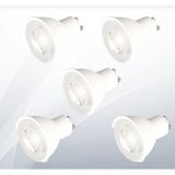 5 Adet CT-4215 Çanak LED Ampul beyaz ışık - 5'Lİ