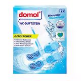 5 Adet Domol Wc Kokusu Klozet Blok Mavi Okyanus Ferahlığı 96 Gr