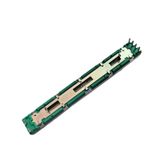5 ADET Düz Slayt Astar Potansiyometre Mikser Fader Değişken Dirençler B103 10 K Ohm 75mm Çift Kanallı Fader (5 adet A20K A203)