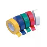 5 Adet Elektrik Bandı - Pvc Bant, 10 Metre (Renkli Set)