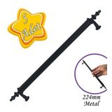 5 Adet Erciyes Kulp Siyah 224 Mm Kulp Mobilya Mutfak Dolabı Çekmece Dolap Kapak Kulpu Kulbu Metal Kulpları
