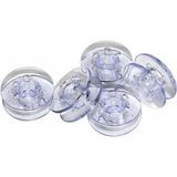 5 Adet Ev Tipi Makineler Için Plastik Masura - Renkli