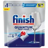 5 Adet Finish Powerball Quantum Bulaşık Makinesi Tableti 72 Adet