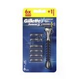 5 Adet Gillette Sensor3 Tıraş Makinesi +6 Yedek Bıçak