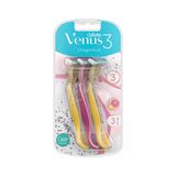 5 Adet Gillette Venus 3 Bıçak Dragonfruit Tıraş Bıçağı 3'Lü Poşet