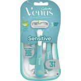 5 Adet Gillette Venus Extra Comfort Sensitive Tıraş Bıçağı 3'lü