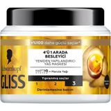 5 Adet Gliss Saç Bakım Maskesi 4'ü 1 Arada Oil Nutritive Besleyici 400 ml
