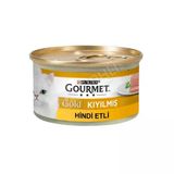 5 ADET Gourmet Gold Kıyılmış Hindi Etli Yetişkin Kedi Konservesi 85 Gr