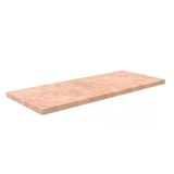 5 Adet Ham Mdf Ahşap Raf - Depo Rafı Hafif Rack Ahşap Rafı 60X60 Cm