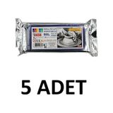 5 Adet Hava Ile Kuruyan Seramik Kil Hamuru 500 Gr Beyaz Beyaz