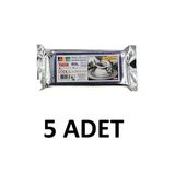5 Adet Hava ile Kuruyan Seramik Kil Hamuru 500 gr Beyaz