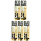 (5 Adet) Heka 10W (70W) Sarı-Günışığı-Beyaz E14 Duylu Üç Renkli Led Mısır Ampul
