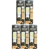 (5 Adet) Heka 5W (37W) 6500K (Beyaz Işık) G9 Duylu Dim Edilebilir Led Kapsül Ampul