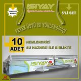 5 Adet Isıyay Petek Üstü Isı Yönlendirici 75-140 CM Isıfan