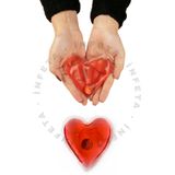 5 Adet Kalp El Isıtıcı Mini Hediyelik El Isıtıcı Kalp Şeklinde Su Torbası