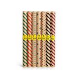 5 Adet Karışık Desen 70 X 100 Kraft Hediyelik Ambalaj Kağıdı