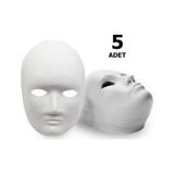 5 Adet. Karton Maske. Boyanabilir. Eğitici Maske Boyama. Etkinlik